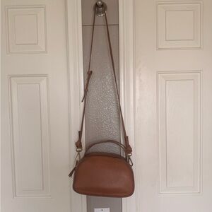 Madewell Brown Leather Crossbody Bag